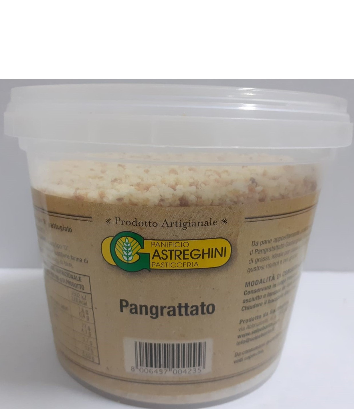 Pangrattato Barattolo  gr 400  pz x ct 12 GASTREGHII
