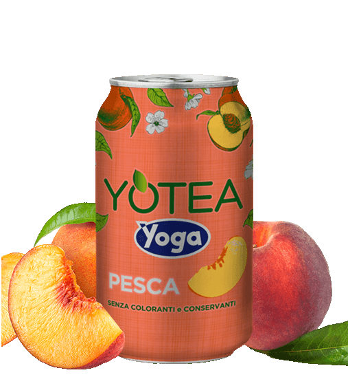 Yoga The Lattina Pesca 33 cl pz x ct 12 CONSERVE ITALIA