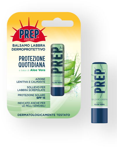 Balsamo labbra all'aloe Prep PREP