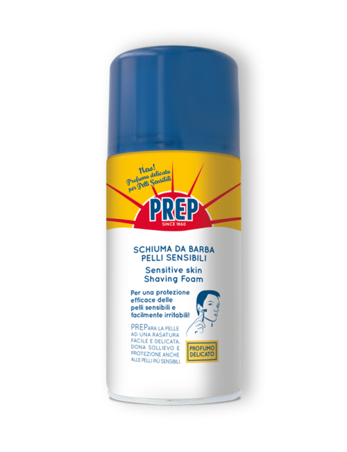 Schiuma da barba pelli sensibili 300 ml Prep PREP