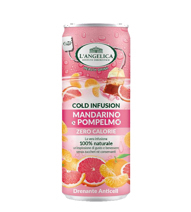 Tisana mandarino e pompelmo 240 ml pz x ct 12 L'ANGELICA