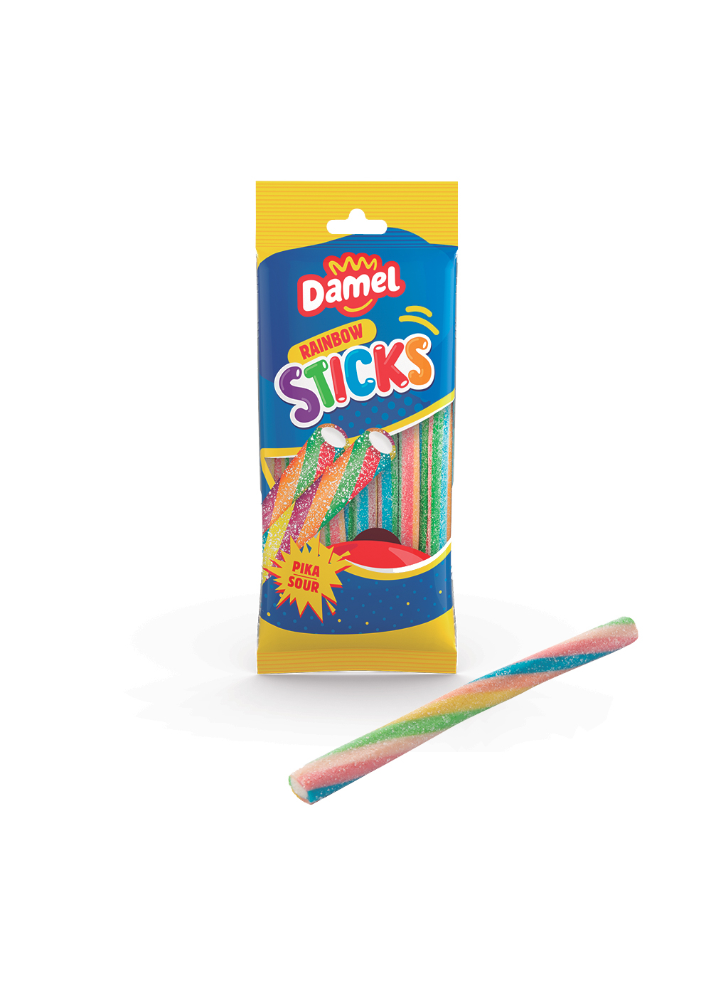 Gommose stik arcobaleno gr 100 pz x ct 13 Damel