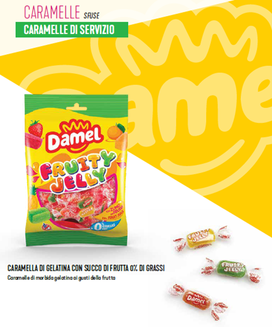 Fruity jelly caramella di gelatina gr 1000  Dulcis