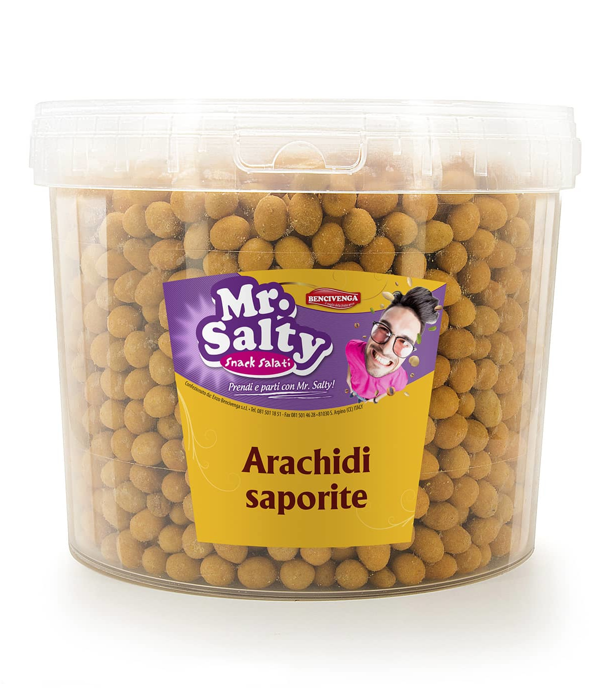 Secchiello arachidi saporite Bencivenga gr 2.5 Bencivenga