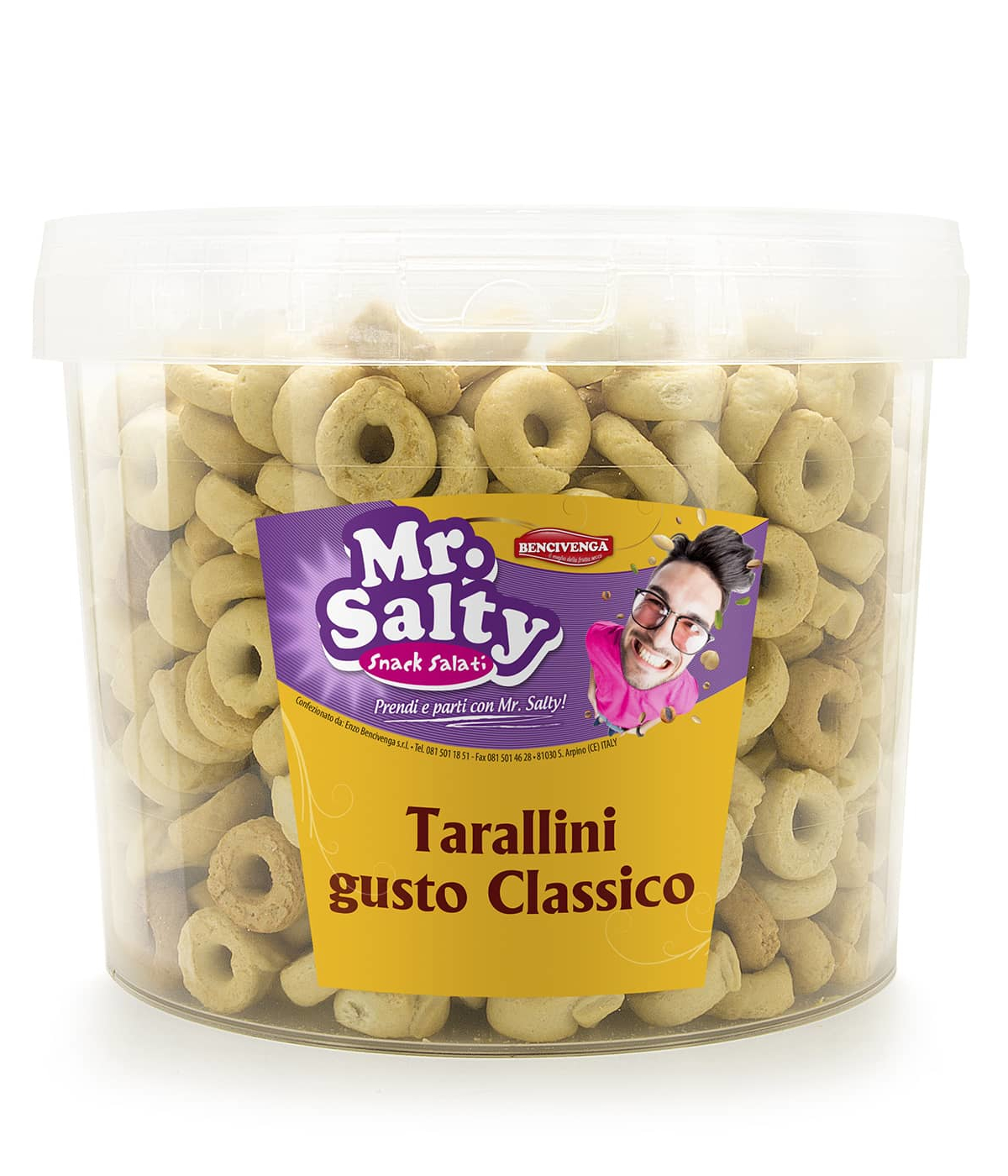 Secchiello taralli classici Bencivenga kg 1.5 Bencivenga