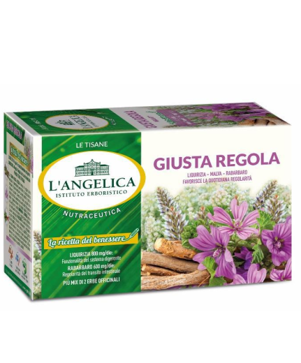 Tisane in filtri giusta regola pz x ct 10 L'ANGELICA