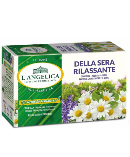 Tisane in filtri della sera rilassante pz x ct 10 L'ANGELICA