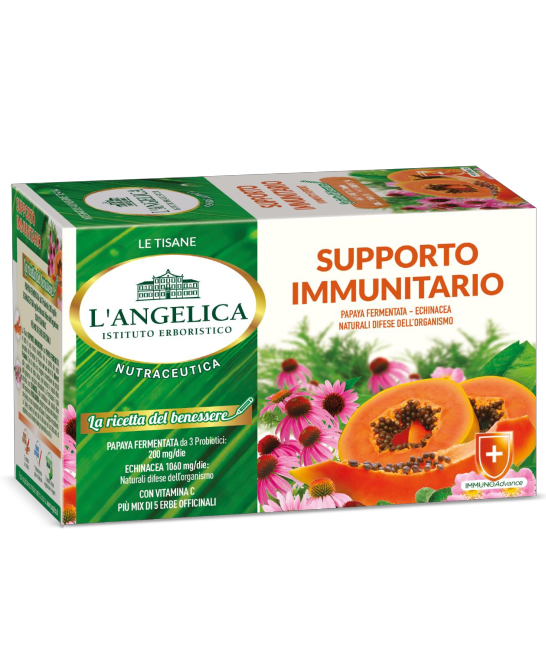 Tisane in filtri supporto immunitario pz x ct 10 L'ANGELICA