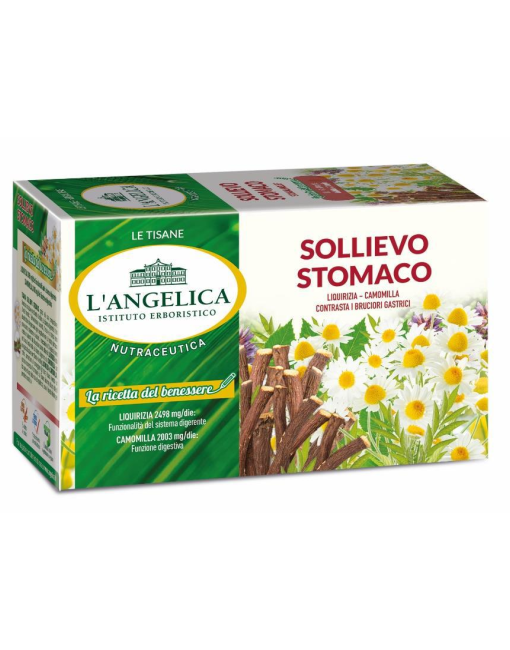 Tisane in filtri sollievo stomaco pz x ct 10 L'ANGELICA