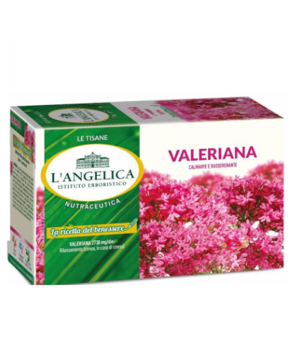Tisane in filtri valeriana pz x ct 10 L'ANGELICA