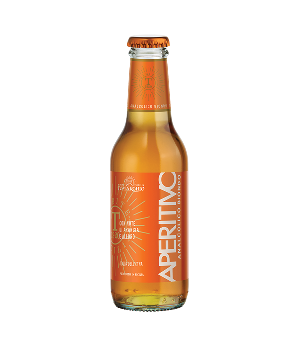 Aperitivo analcolico biondo Tomarchio  200 ml pz x ct 24 TOMARCHIO