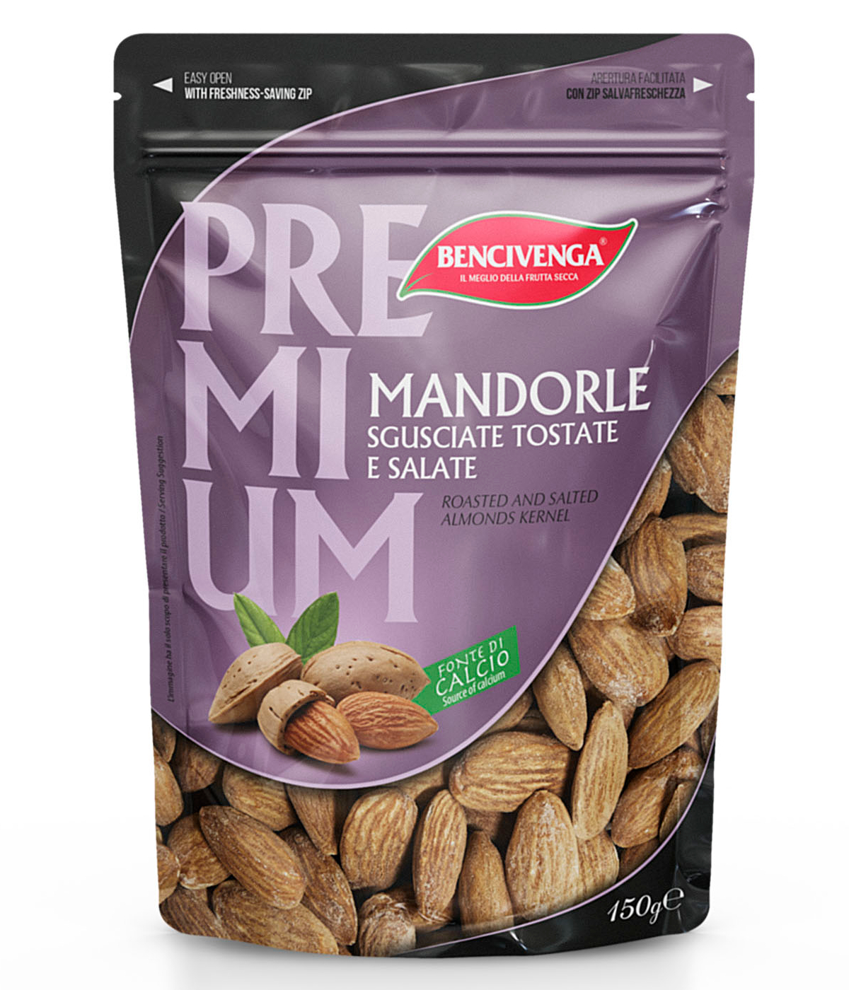 Mandorle sgusciate e tostate gr 150 pz x ct 10 BENCIVENGA