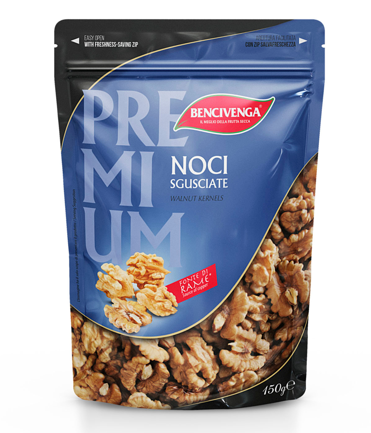 Noci sguisciate gr 150 pz x ct 9 BENCIVENGA