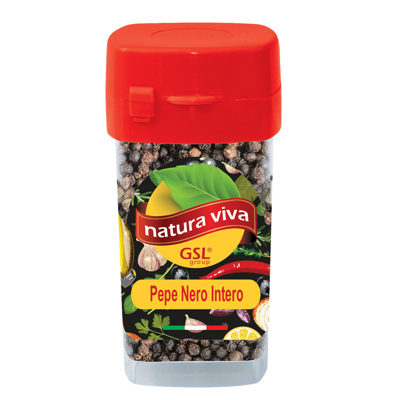 Pepe nero intero gr 40 pz x ct 8 NATURA VIVA