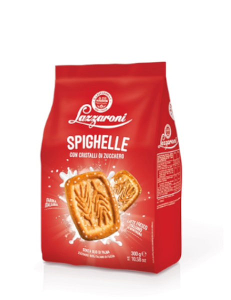 Spighelle con cristalli di Zucchero gr 300 pz x ct 10 LAZZARONI