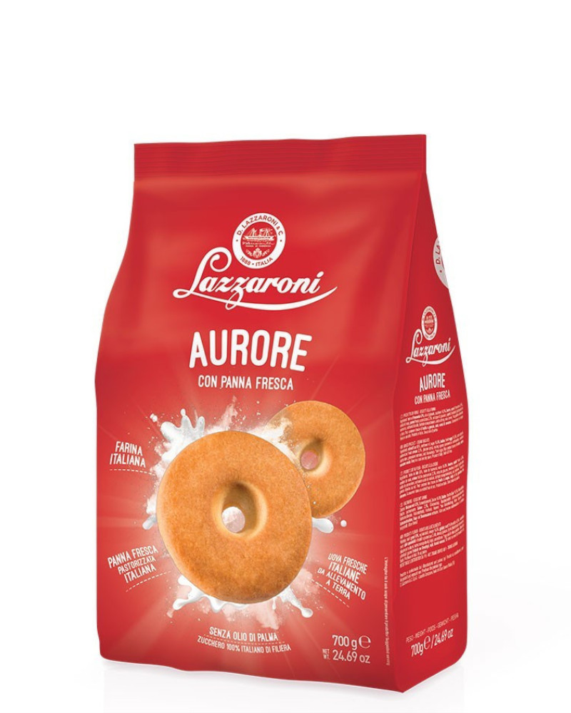 Aurore con Panna fresca gr 300 pz x ct 10 LAZZARONI